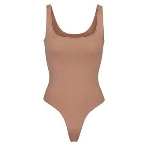 NWT Skims Essential Scoop Neck Bodysuit in Sienna Size L/XL